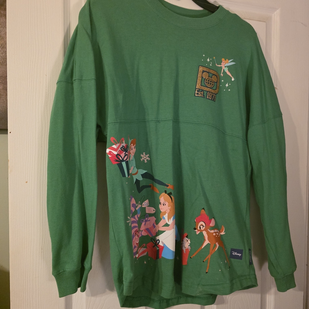 Disney Holiday Christmas Light Character Spirit Jersey